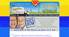 Desktop Screenshot of brogdonplumbing.com